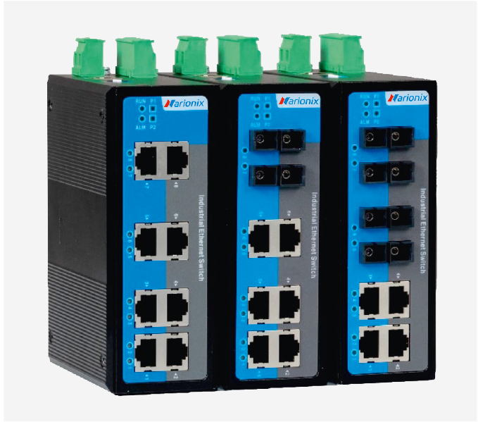 Рис. 1. Новая серия коммутаторов IES618 от Narionix