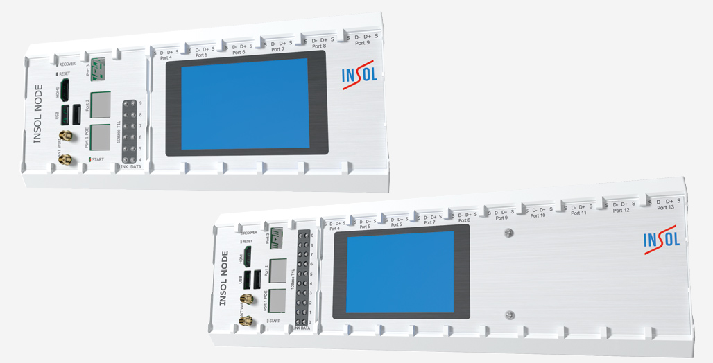 Рис. 14. Внешний вид Insol Node V1 (1) и V2 (2)