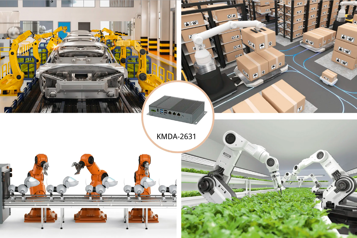 Рис. 7. KMDA-2631 может применяться во множестве сценариев автоматизации