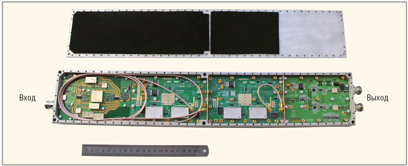 Рис. 3. Внешний вид перестраиваемого фильтра ПФ