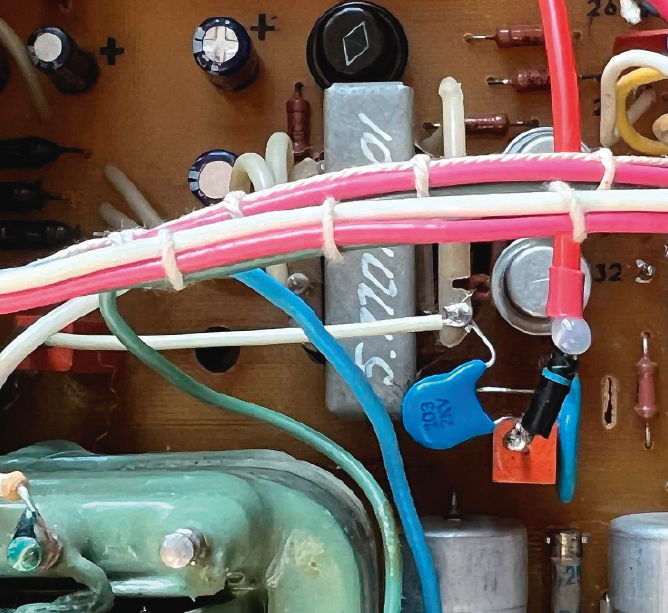 Рис. 3. Монтаж элементов Д6, Д7, С8, C10