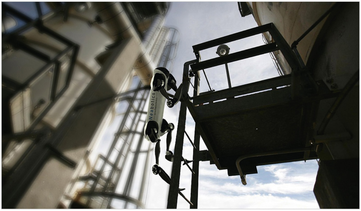 Рис. 1. Дрон-манипулятор для регламентных работ на ЛЭП