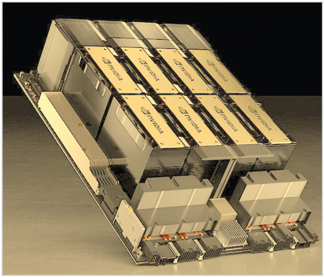 Рис. 5. Сервер NVIDIA DGX H100/H200