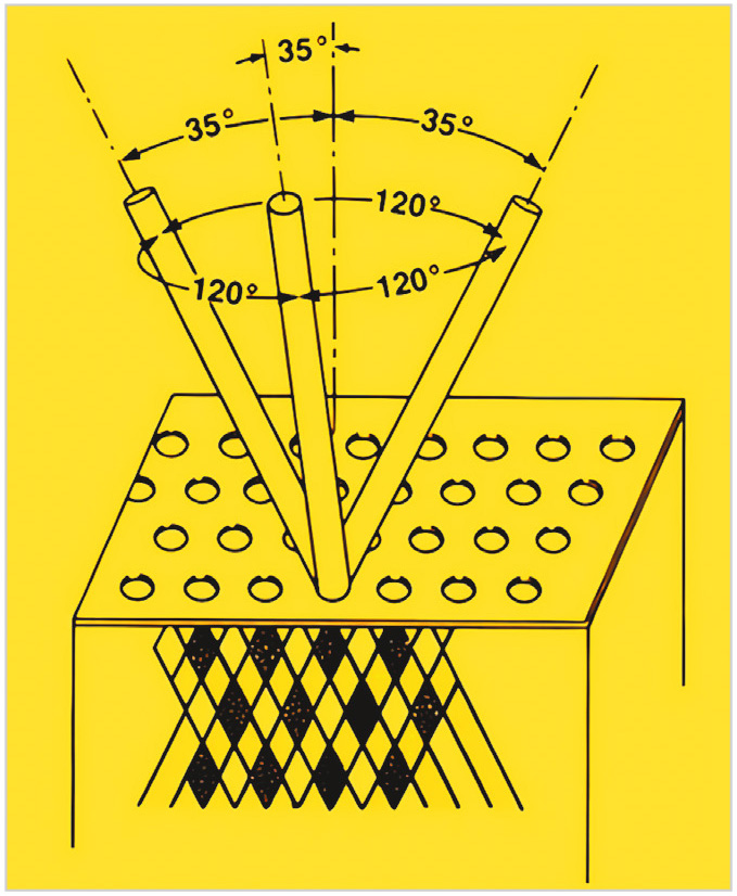 Рис. 5. Схема изготовления первого квантового кристалла «яблоновит»