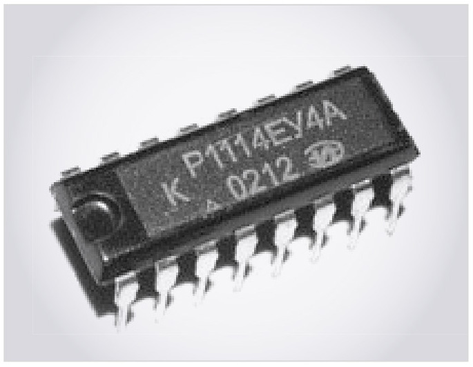 Рис. 1. Внешний вид микросхемы КР1114ЕУ4А